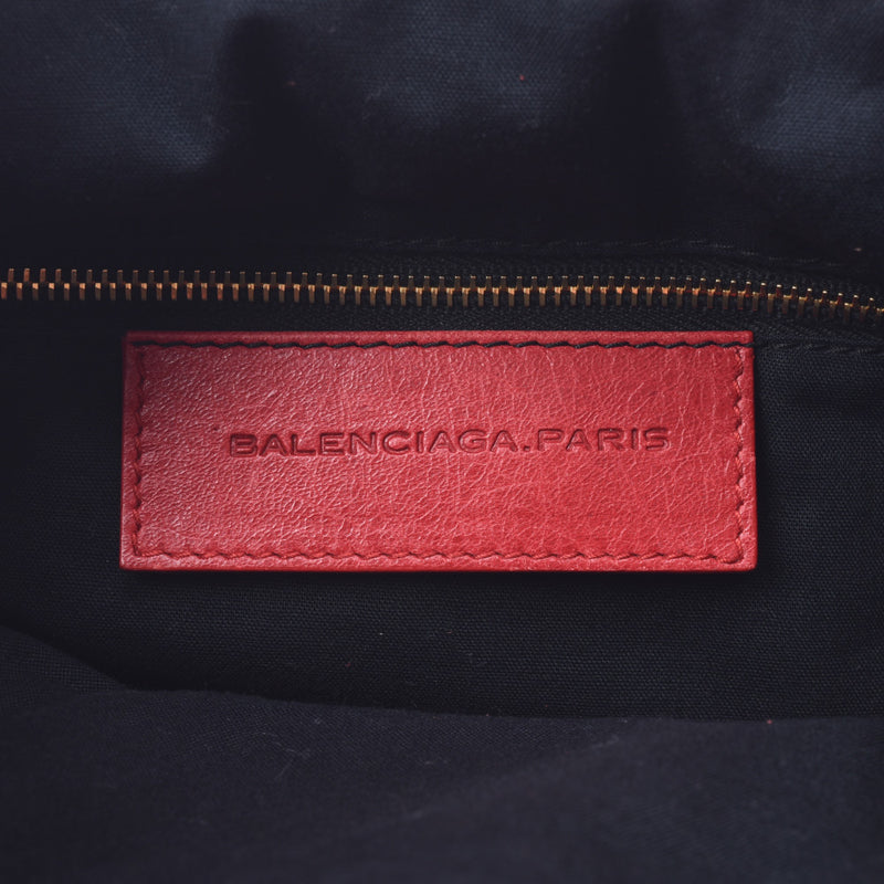 Balenciaga Valenciaga Giant Mini Pompon 2way Bag Red Gold Bracket 285439 Women's Leather Handbags AB Rank Used Sinkjo