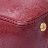 PRADA Prada 2way Bag Red Gold Bracket Women's Curf Boston Bag B Rank Used Silgrin