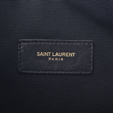 Saint Laurent Sun Laurent Black Unisex Enamel Clutch Bag B Rank Used Sinkjo