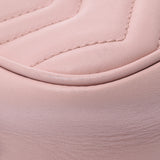 GUCCI Gucci GG Mermont Mini Shoulder Bag Pink Gold Bracket 448065 Women's Curf Shoulder Bag AB Rank Used Sinkjo