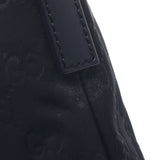 GUCCI Gucci GG Pattern Black 314529 Unisex Nylon Leather Shoulder Bag B Rank Used Sinkjo