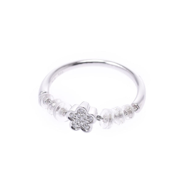 Other Tous Tous Flower Motif 12 Ladies K18WG Ring / Ring A Rank Used Silgrin