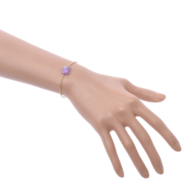 Other Women's K18YG / Amethyst Bracelet A-Rank Used Silgrin