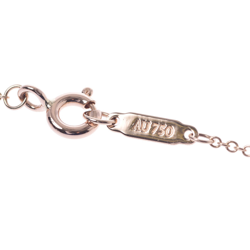 TIFFANY&amp;Co. Tiffany Tag Unisex K18PG/Tsabolite Necklace A Rank Used Ginzo
