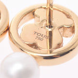 Others TOUS TOUS CAMIL COMIMO THIF Ladies K18YG / Pearl Earrings A rank used Silgrin