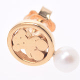 Others TOUS TOUS CAMIL COMIMO THIF Ladies K18YG / Pearl Earrings A rank used Silgrin