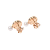 Others TOUS TOUS CAMIL COMIMO THIF Ladies K18YG / Pearl Earrings A rank used Silgrin