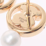 Others TOUS TOUS CAMIL COMIMO THIF Ladies K18YG / Pearl Earrings A rank used Silgrin