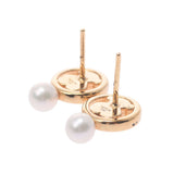 Others TOUS TOUS CAMIL COMIMO THIF Ladies K18YG / Pearl Earrings A rank used Silgrin