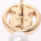 Others TOUS TOUS CAMIL COMIMO THIF Ladies K18YG / Pearl Earrings A rank used Silgrin