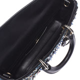 Christian Dior Christian Dior Runway 2way Bag Sequin Fringe Black Women's Leather Handbag A-Rank Used Silgrin