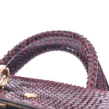 Louis Vuitton Monogram Venus 2WAY bag ladies Monogram canvas Python handbag