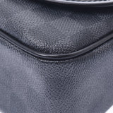 LOUIS VUITTON Louis Vuitton Damier Grafitt Daniel MM Black/Grey N58029 Men's Damier Grafitt Canvas Shoulder Bag A Rank Used Ginzo