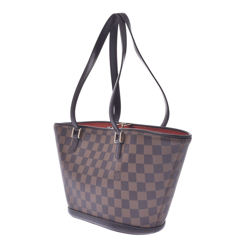 Louis Vuitton Louis Vuitton Damier Manosque PM Brown N51121 Women's Dumie Campbus Handbag B Rank Used Sinkjo