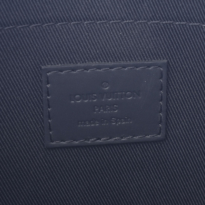 Louis Vuitton Louis Vuitton Monogram Shadow Pochette Discovery Black M62903 Unisex Leather Clutch Bag A-Rank Used Sinkjo