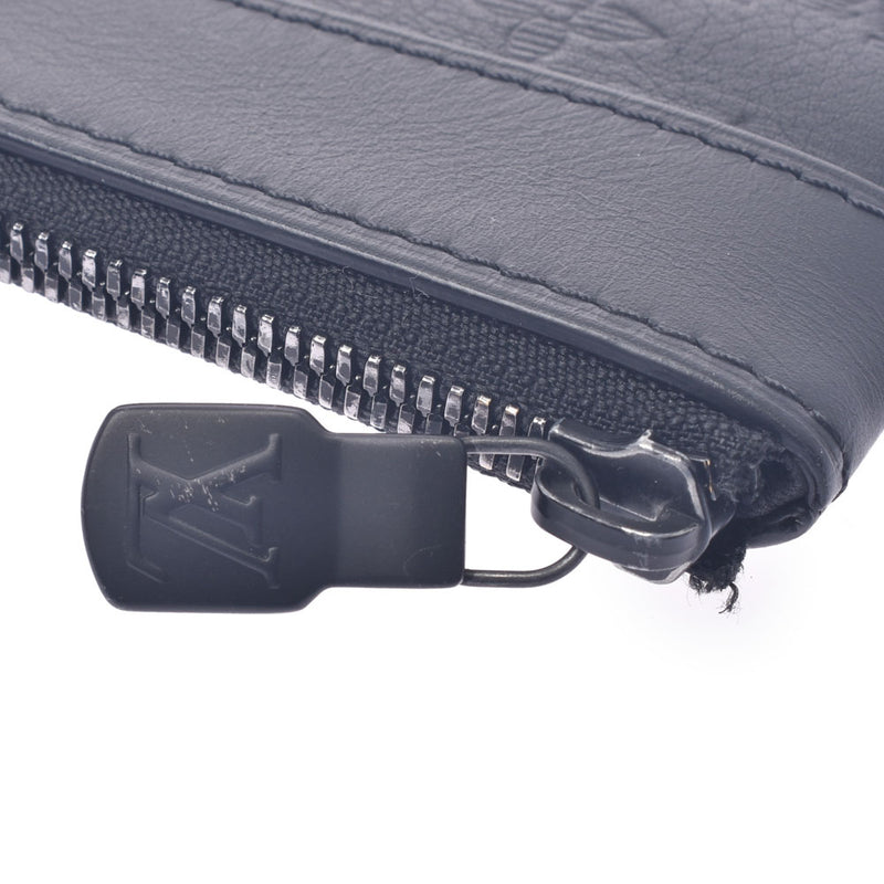 Louis Vuitton Louis Vuitton Monogram Shadow Pochette Discovery Black M62903 Unisex Leather Clutch Bag A-Rank Used Sinkjo