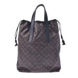 Louis Vuitton Monogram fragment cabriolly brown m43416 Unisex Monogram canvas tote