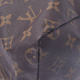 Louis Vuitton路易威登Monogram Fragment Brown M43416男女皆宜音乐帆布手提袋袋A-Rank使用的水池