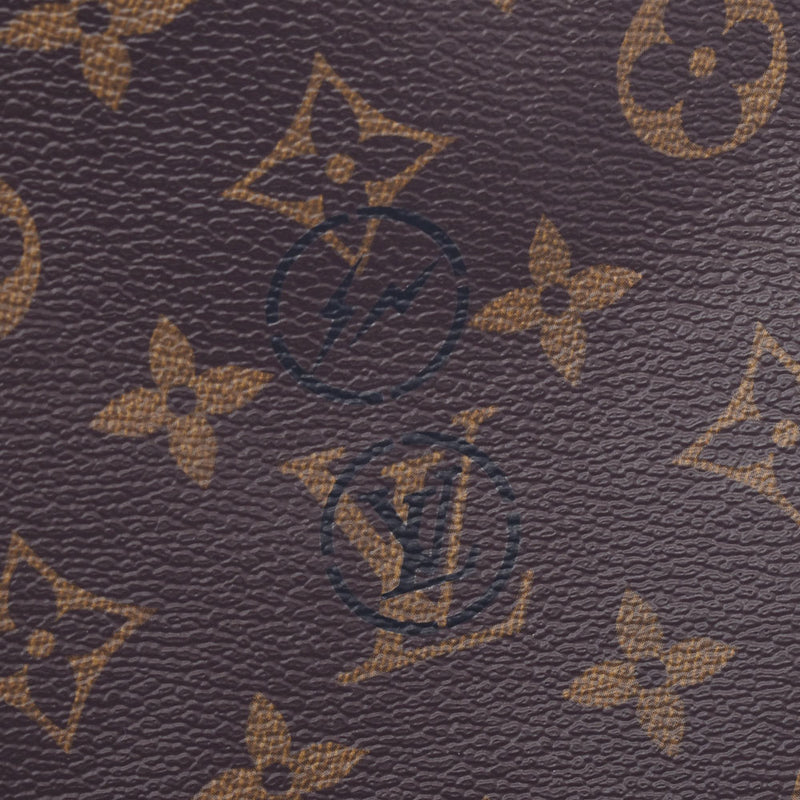 Louis Vuitton Monogram fragment cabriolly brown m43416 Unisex Monogram canvas tote