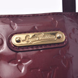 Louis Vuitton Louis Vuitton Verni Wilshire PM Rouge For Vist M91644 Women's Monogram Verni Handbag B Rank Used Silgrin