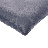 LOUIS VUITTON Louis Vuitton Monogram Eclipse Pochette Discovery Black/Grey M62291 Men's Monogram Eclipse Canvas Clutch Bag A Rank Used Ginzo