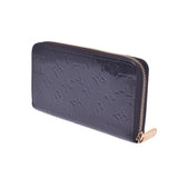 Louis Vuitton Louis Vuitton Verni Jippy Wallet Old Amarant M93522 Women's Monogram Verni Long Wallet AB Rank Used Silgrin