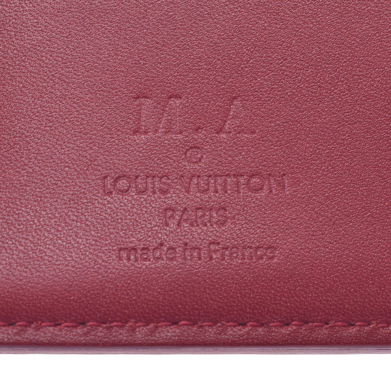 Louis Vuitton Louis Vuitton Verni Portfoille Vienois Maguchi Type Pomuda Mur M91980 Women's Monogram Verni Two Folded Wallets A-Rank Used Silgrin