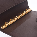 LOUIS VUITTON ルイヴィトンダミエアジェンダ PM brown R20700 ユニセックスダミエキャンバス notebook cover A rank used silver storehouse