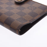 LOUIS VUITTON ルイヴィトンダミエアジェンダ PM brown R20700 ユニセックスダミエキャンバス notebook cover A rank used silver storehouse