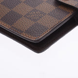 LOUIS VUITTON ルイヴィトンダミエアジェンダ PM brown R20700 ユニセックスダミエキャンバス notebook cover A rank used silver storehouse