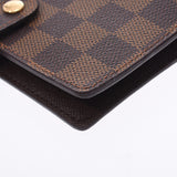 LOUIS VUITTON ルイヴィトンダミエアジェンダ PM brown R20700 ユニセックスダミエキャンバス notebook cover A rank used silver storehouse