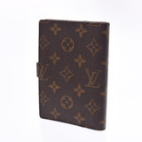 LOUIS VUITTON Louviton Agenda PM Brown R20005, unsex monogram, canvas, cover, cover A rank, used silver possession.