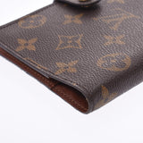LOUIS VUITTON Louviton Agenda PM Brown R20005, unsex monogram, canvas, cover, cover A rank, used silver possession.