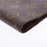 LOUIS VUITTON Louviton Agenda PM Brown R20005, unsex monogram, canvas, cover, cover A rank, used silver possession.