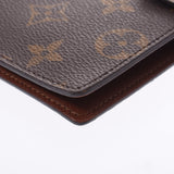 LOUIS VUITTON Louviton Agenda PM Brown R20005, unsex monogram, canvas, cover, cover A rank, used silver possession.