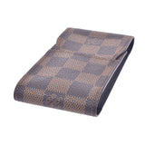 Louis Vuitton Damier cigarette case brown n63024 Unisex Damier canvas brand small B