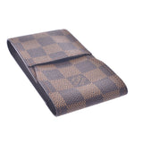 Louis Vuitton Damier cigarette case brown n63024 Unisex Damier canvas brand small B