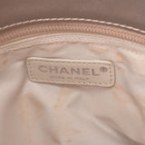 CHANEL シャネル パリビアリッツ トートPM ゴールド レディース キャンバス/レザー トートバッグ Bランク 中古 銀蔵