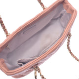 Chanel Chanel V Stitch Chain Handbag Pink Gold Bracket Ladies Lambskin Tote Bag A rank used Silgrin