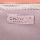 Chanel Chanel V Stitch Chain Handbag Pink Gold Bracket Ladies Lambskin Tote Bag A rank used Silgrin