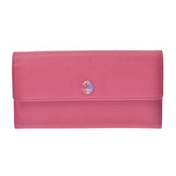 Chanel Chanel Fastener Long Wallet Pink Unisex Caviar Skin Long Wallet B Rank Used Sinkjo