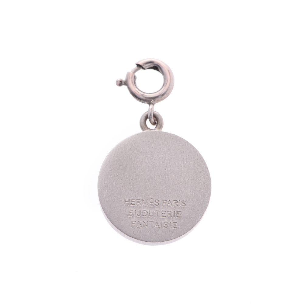 HERMES シルバー セリエ　チャーム 箱付き　美品 廃盤 エルメス HERMES セリエ シェル シルバー トップ チャーム