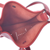 Hermes Hermes Evelin TPM Rougebif Silver Fittings □ H-engraved (around 2004) Women's Voepson Shoulder Bag A-rank used Silgrin