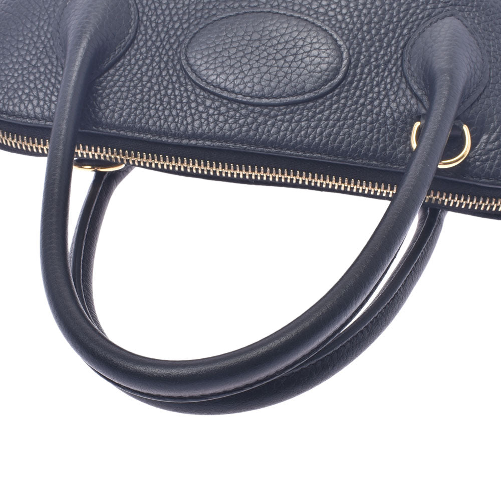 廃盤 HERMES エルメス ボリード 入手困難トワルシェブロン レア 黒