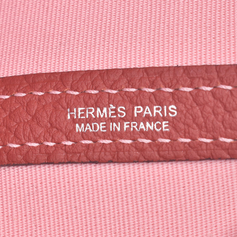Hermes Hermes Garden Party 36 Tote Bag Rose Sakura T刻（2015年左右）女式拖车/ vash国家手袋a-andled spounjo