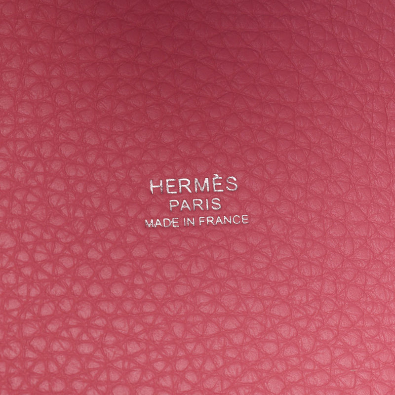 HERMES エルメス ピコタンロック MM ローズアザレ シルバー金具 Ｙ刻印(2020年頃) レディース トリヨンクレマンス ハンドバッグ 未使用 銀蔵