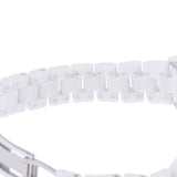 CHANEL 香奈儿 J12 33mm 12P 钻石 H1628 男孩白色陶瓷/SS 手表石英白色表盘 A 级二手银藏