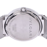 BVLGARI ブルガリ ブルガリブルガリ26 12Pダイヤ BB26SS レディース SS 腕時計 クオーツ 黒文字盤 Aランク 中古 銀蔵