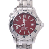 Omega Omega Seamaster Professional 300m 2582.61 Men SS Watch Quartz Red Definite A-Rank Used Silgrin