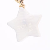 Other Tous Tous Super Power Bear / Heart / Star Motif I Line Multicolor Women's K18YG / White Butterfly Shell Earrings A Rank Used Sinkjo